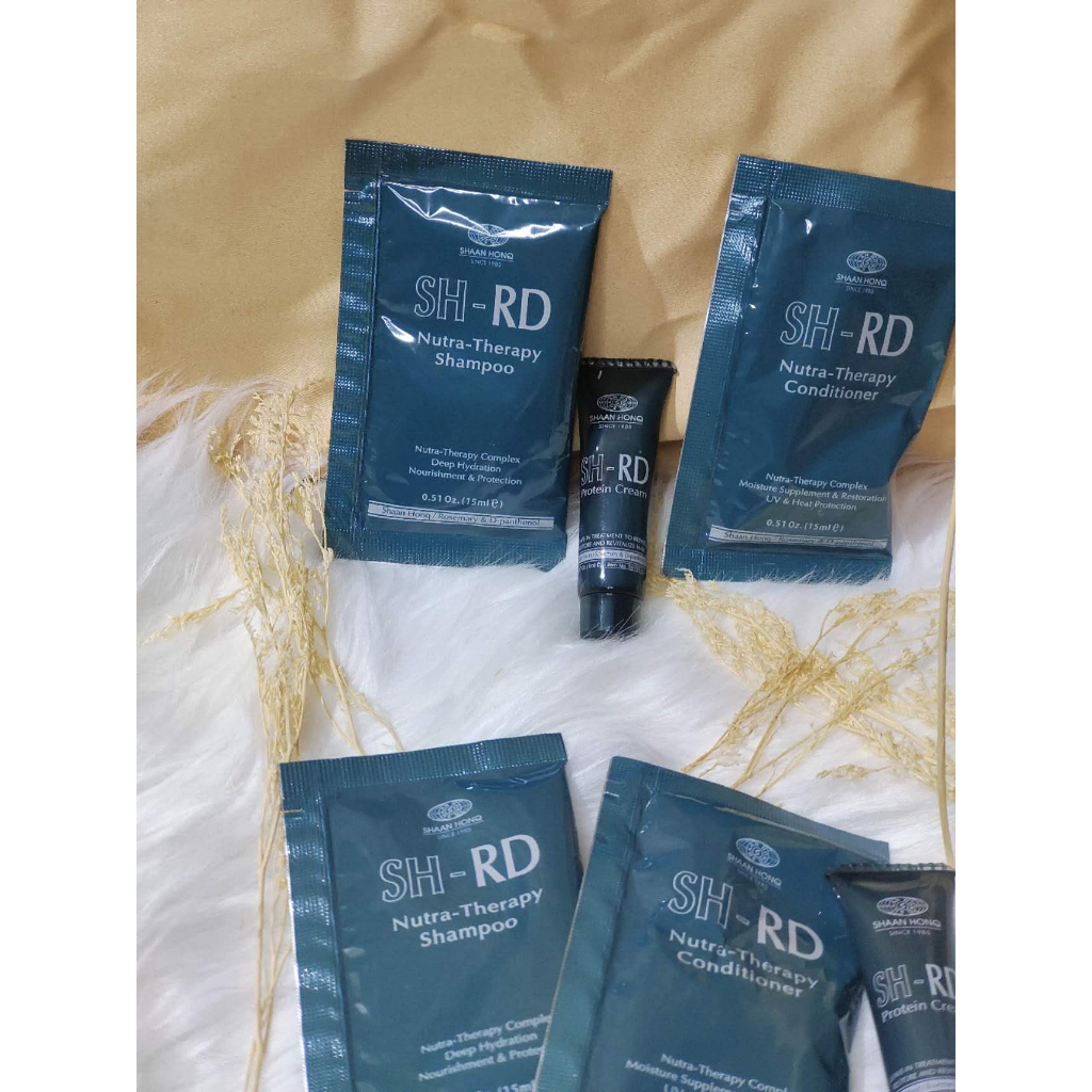 SHRD Shampoo | Protein Cream | Conditioner - Perawatan Rambut Kering Rusak Ketombe - SACHET