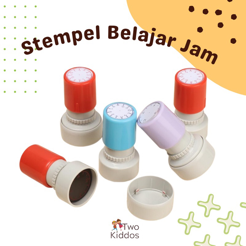 

BELAJAR JAM WAKTU STAMP STEMPEL JAM TIME