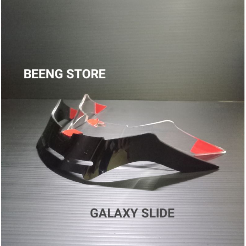 SPOILER KYT GALAXY SLIDE / SPOILER HELM KYT GALAXY