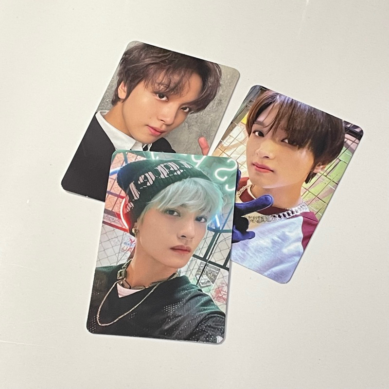 haechan universe 4x6 photoset. haechan yangyang selca tc let’s play ball lpb universe photocard pc o