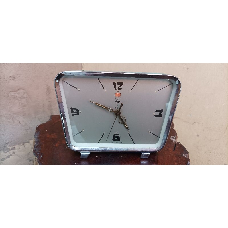 jam polaris waker meja antik