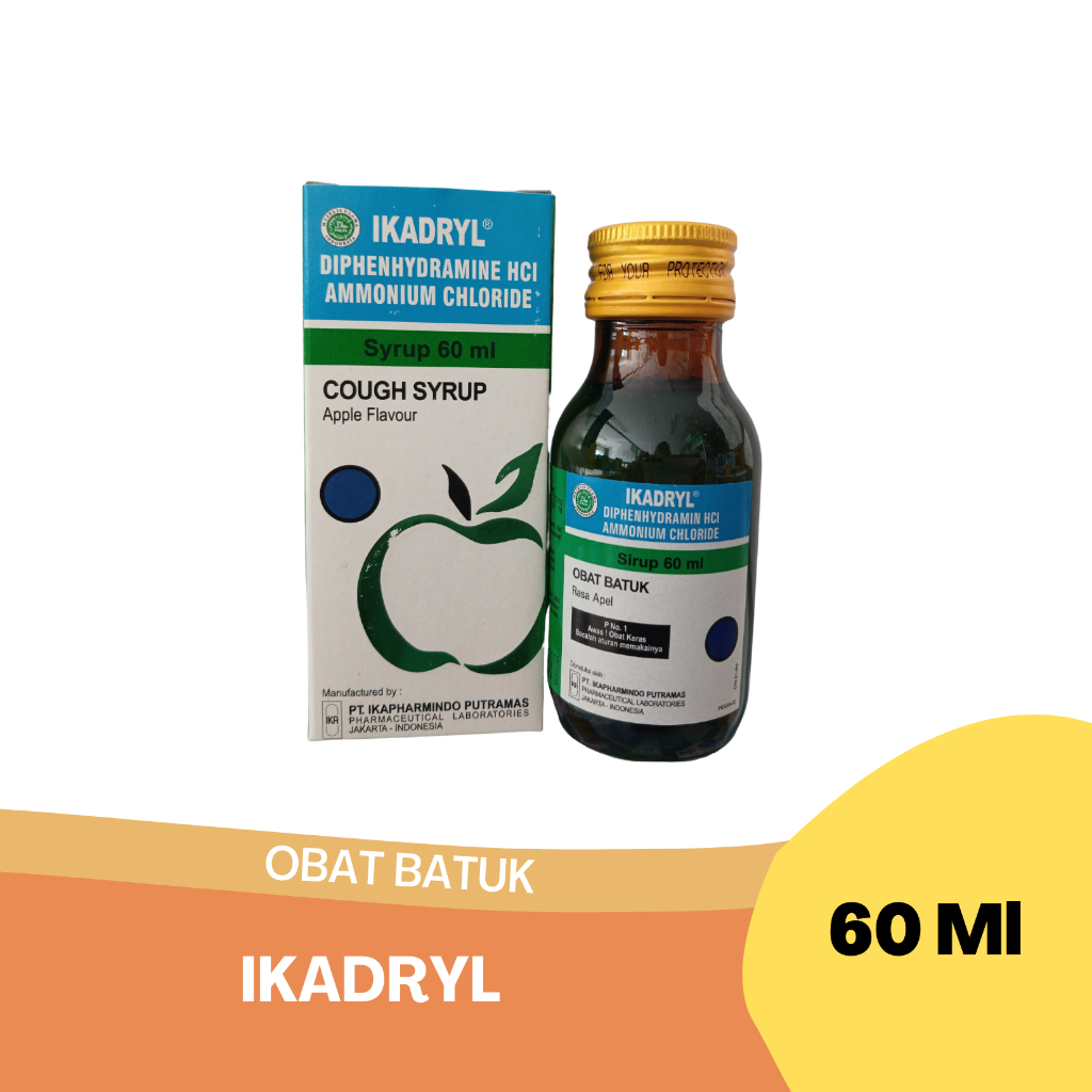Ikadryl obat batuk 60ml