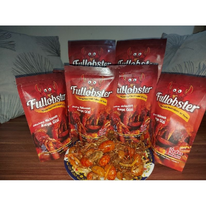 

LOBSTER AIR TAWAR GORENG CRISPY 60 GR - (100K 4 PCS) PAKET HEMAT