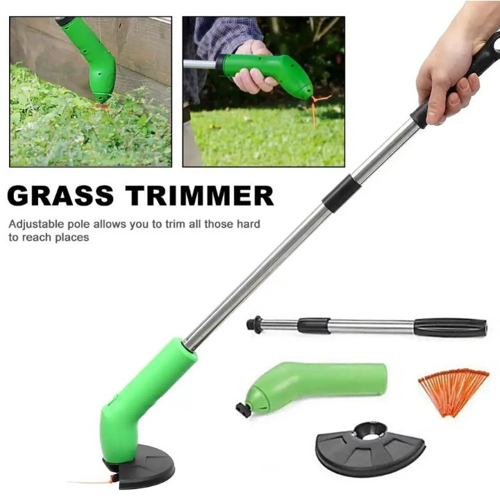 SUPERMARKET IMPORT Pemotong Rumput Tanam Portabel Zip Trim Cordless Trimmer New Generation Pemotong 