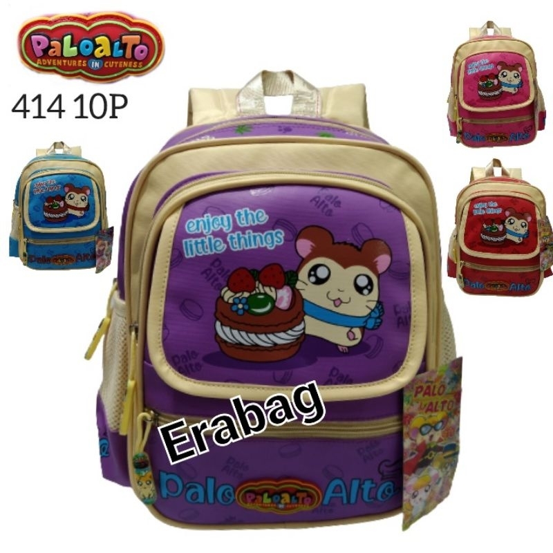 Tas Sekolah Palo ALTO Spon 41410 Tas Ransel Anak Wanita TK