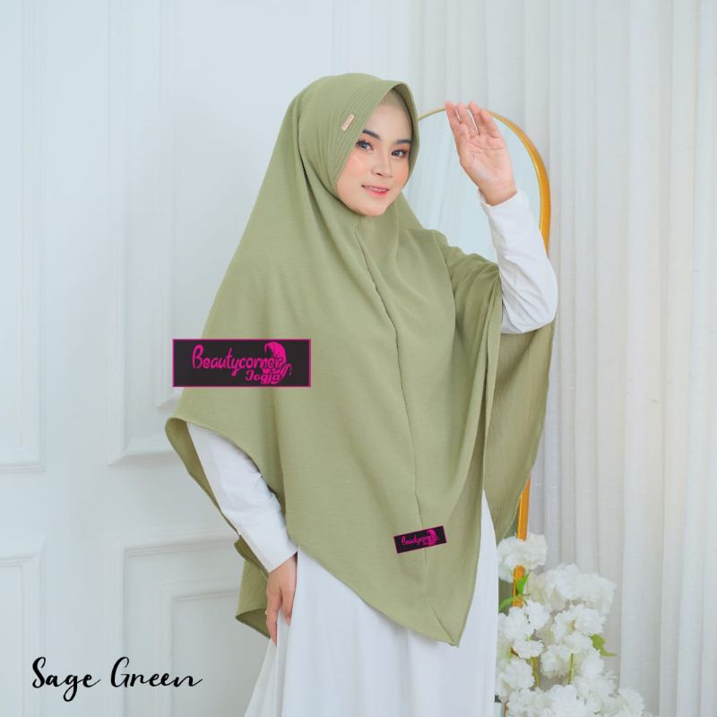 Jilbab Pet Crinkle Pet Jumbo XXL Bergo Pet Crinkle Airflow  Premium XXL Jumbo Syari