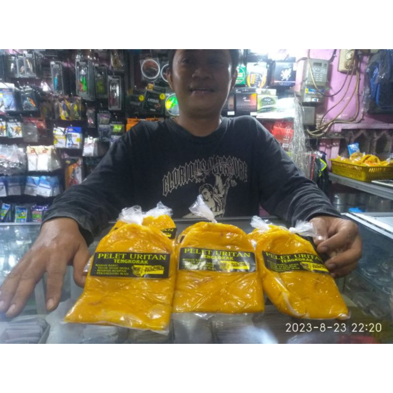 UMPAN GALATAMA LELE PELET URITAN NO LABEL