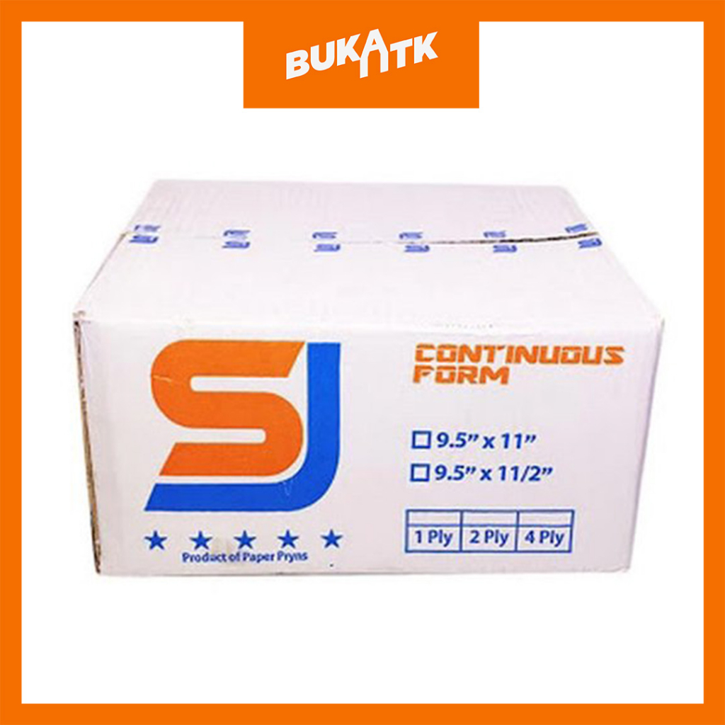 

Kertas Continuous Form merk SJ 1 ply / 2 ply / 3 ply / 4 ply / 5 ply