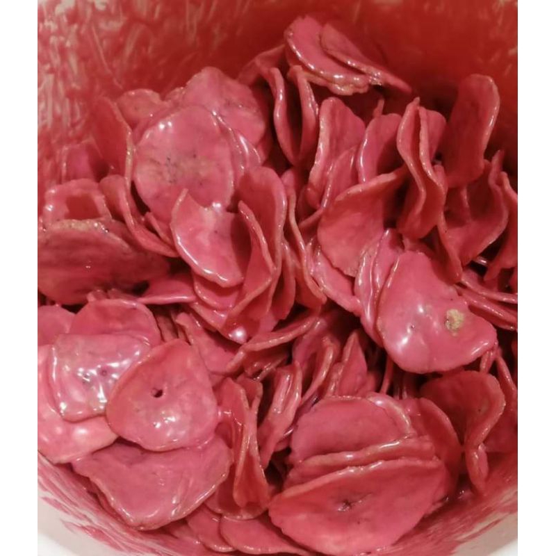 

Keripik Singkong Strawberry box 500 ml | silvichiips