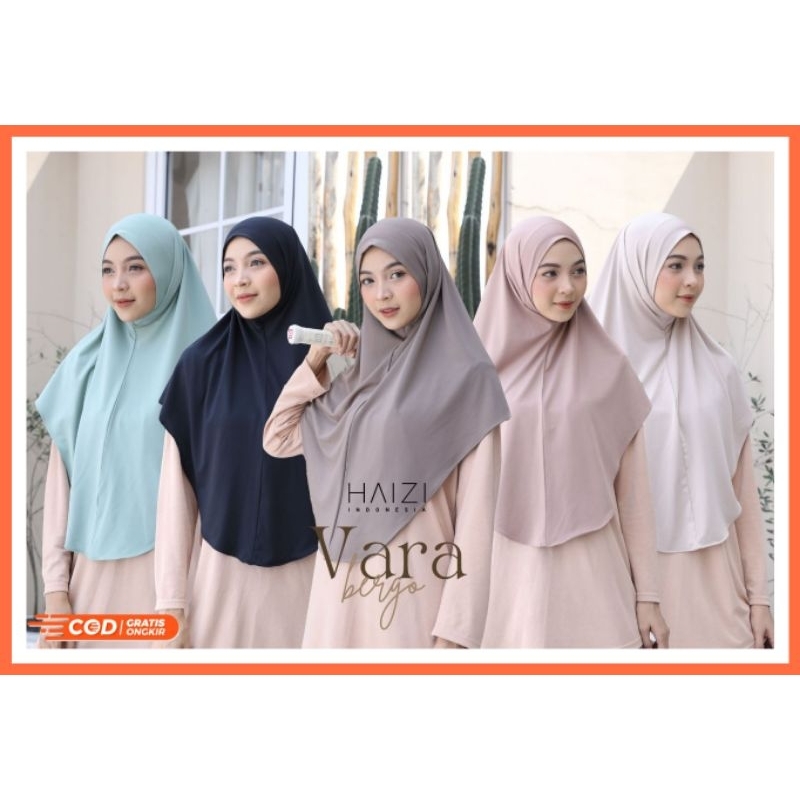 Jilbab Sport Non Pet Jersey Vara Bergo Haizi