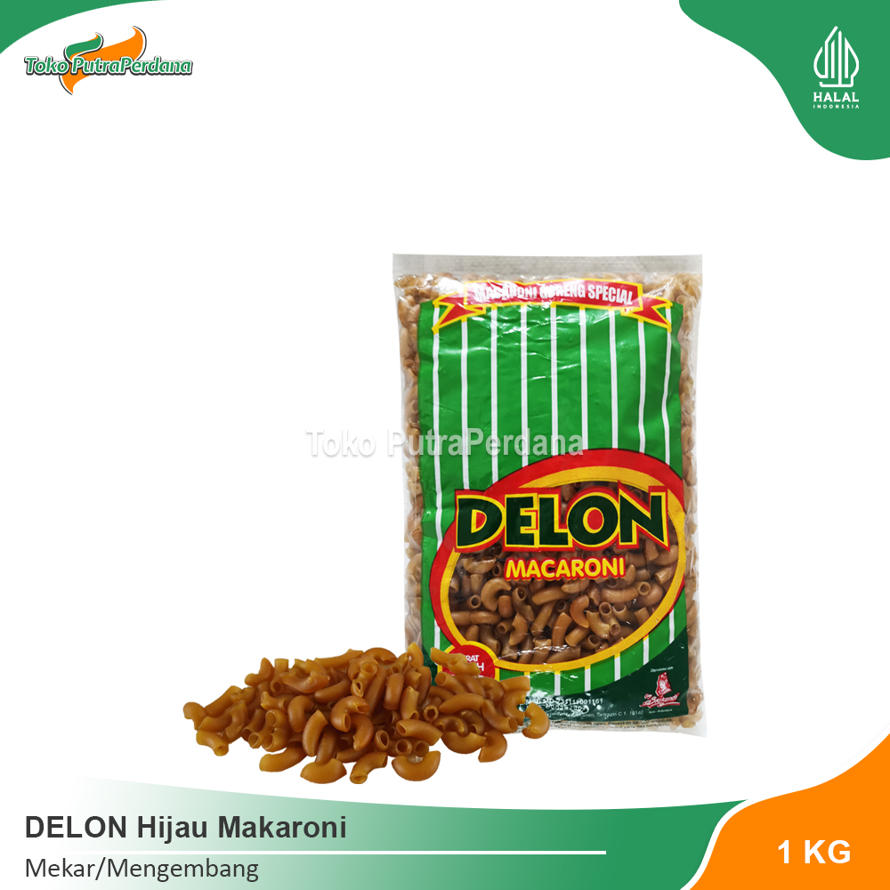 

MAKARONI Delon Hijau (Mekar) 1kg