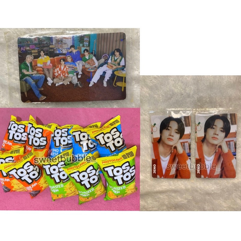 [READY] TOS TOS x NCT DREAM SEALED UNSEALED photocard jeno jaemin mark haechan renjun chenle jisung