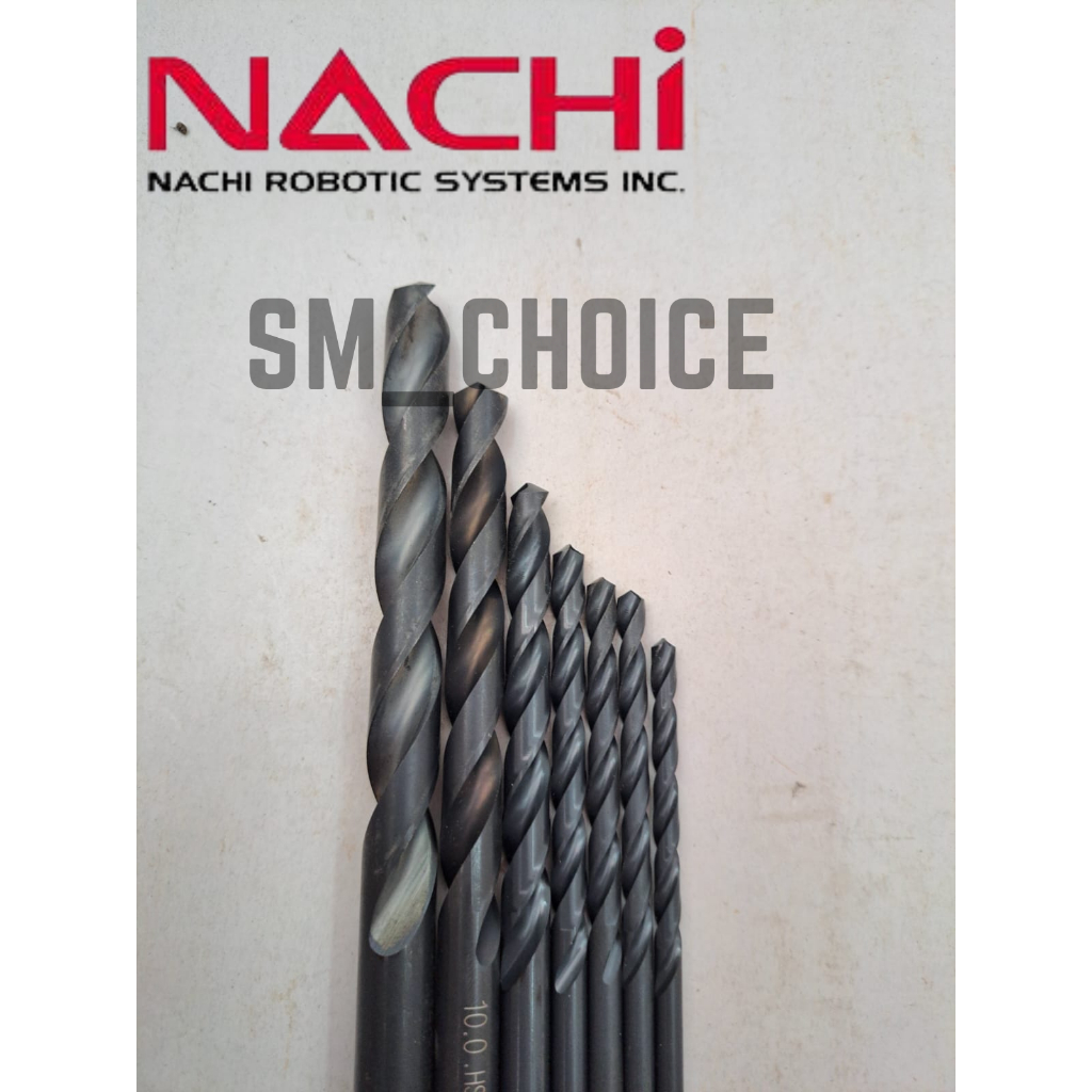 NACHI Mata Bor NACHI 8MM Asli Mata Bor Besi NACHI 8MM Mata Bor Besi HSS