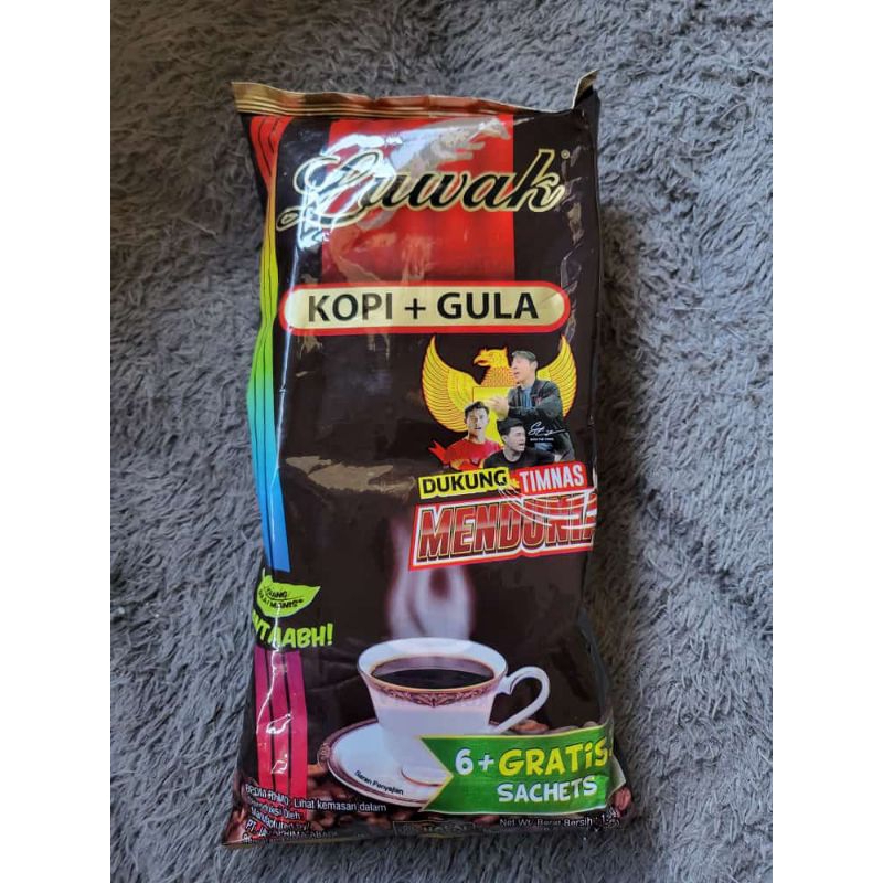 

Kopi Luwak kopi + Gula