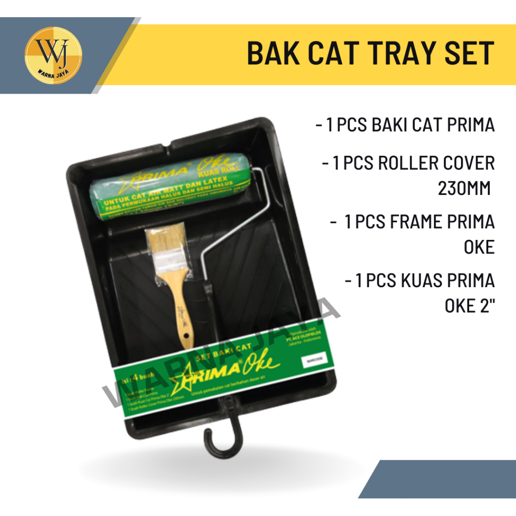 Bak Cat Prima OK Tray Set / Set Baki Cat Prima
