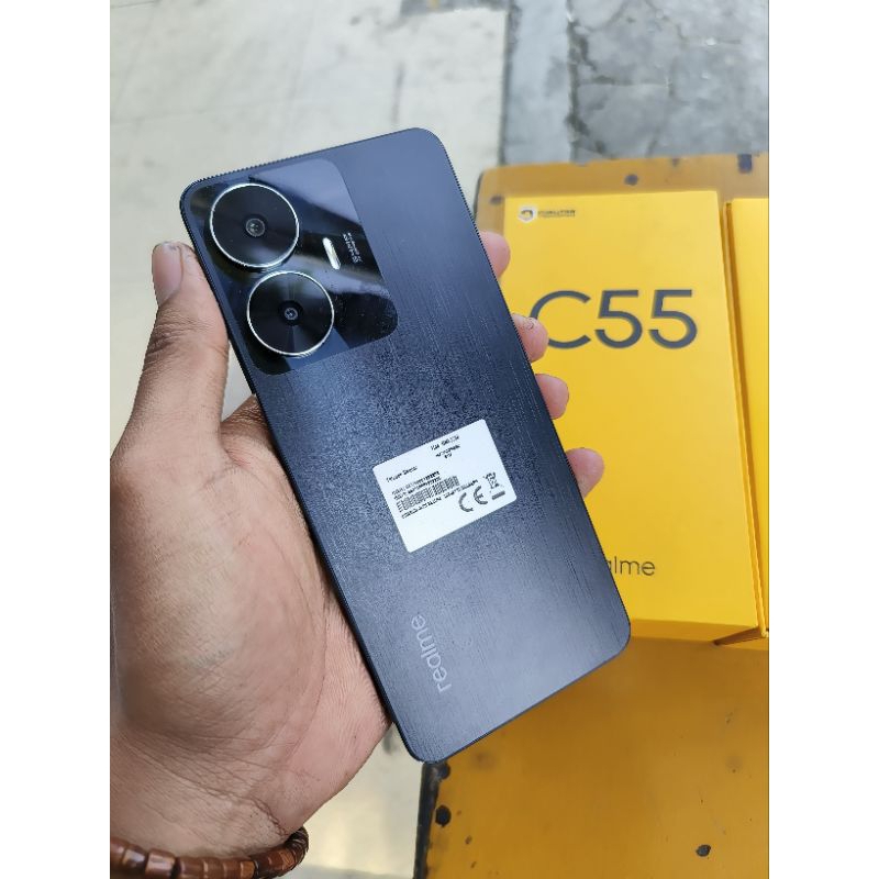 realme c55 8/256 second lengkap mulus