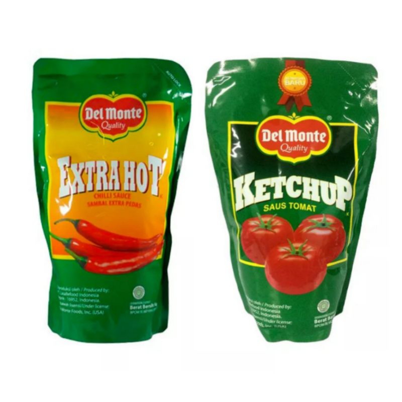 

Delmonte saus tomat dan sambal 1 kg