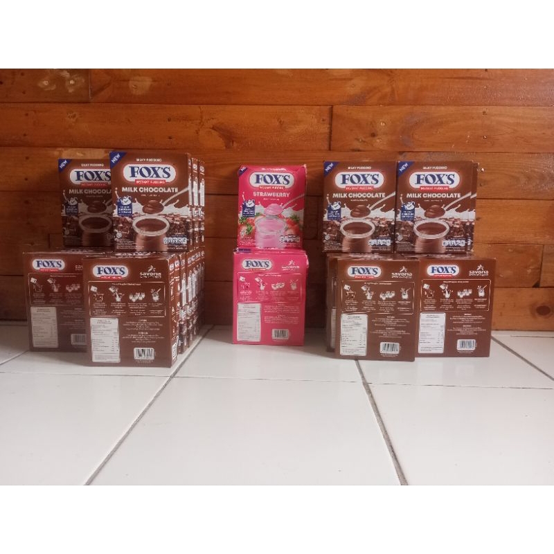 

puding fox instan paket