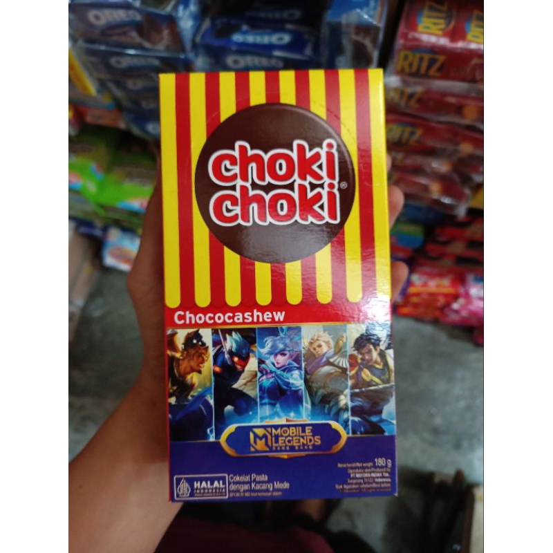 

choki choki pasta cokelat isi 20 pcs