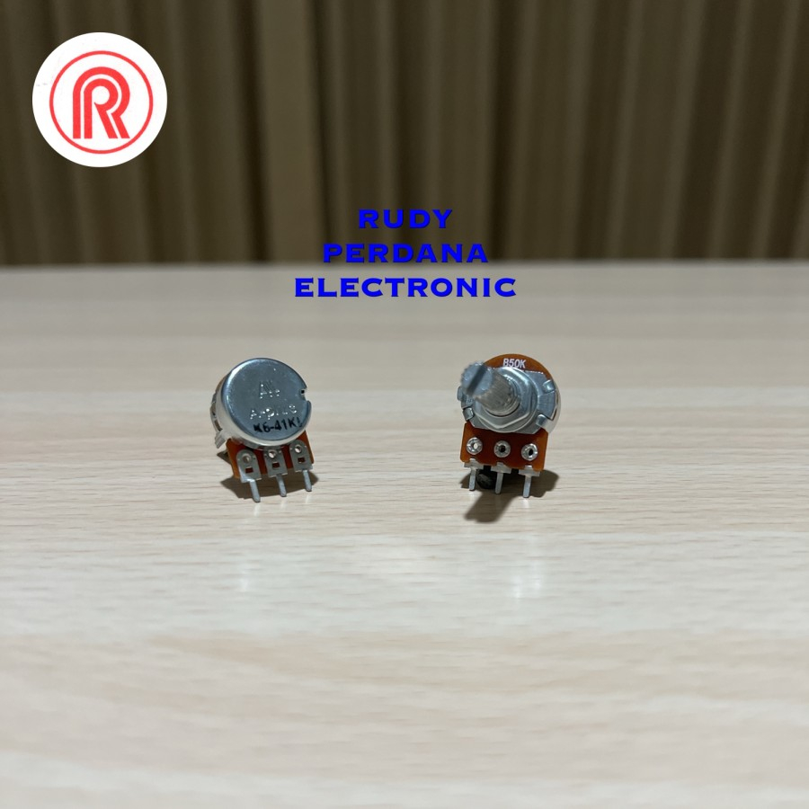 POTENSIO 50K 50 K OHM MONO ROTARY KLIK A-PLUS APLUS ALPHA