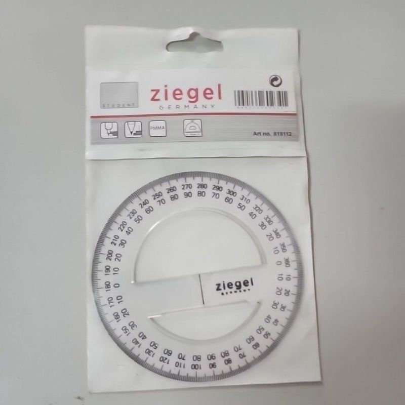 Busur derajat Ziegel tanpa jarum penunjuk