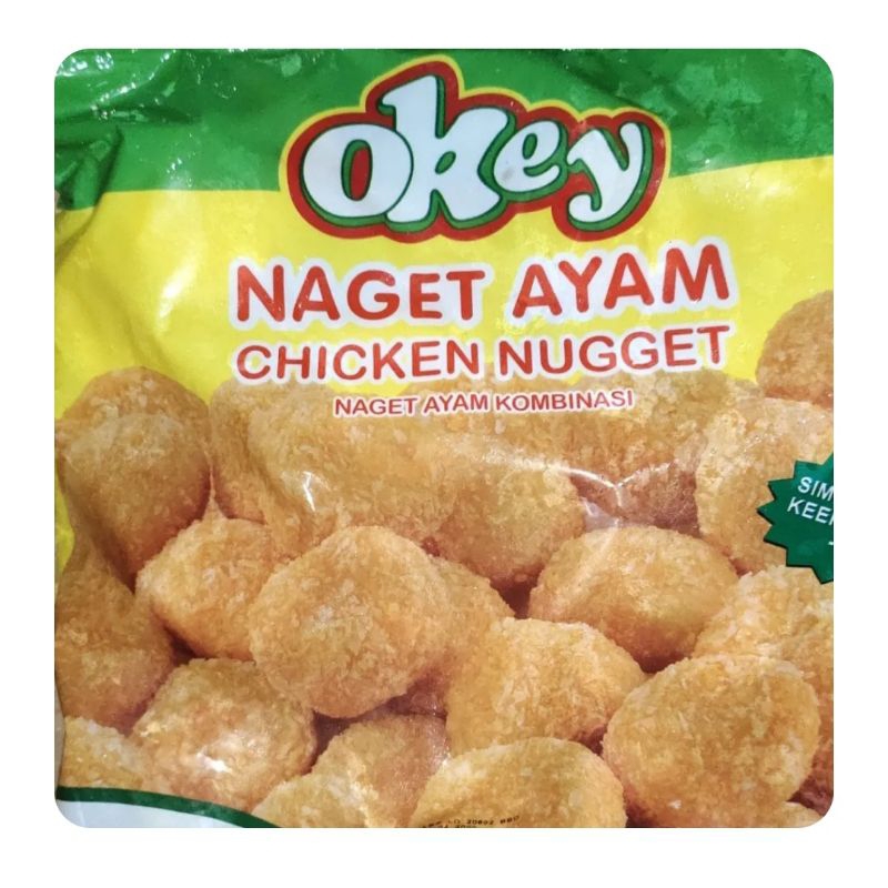 

chicken nugget coin okey 500gr