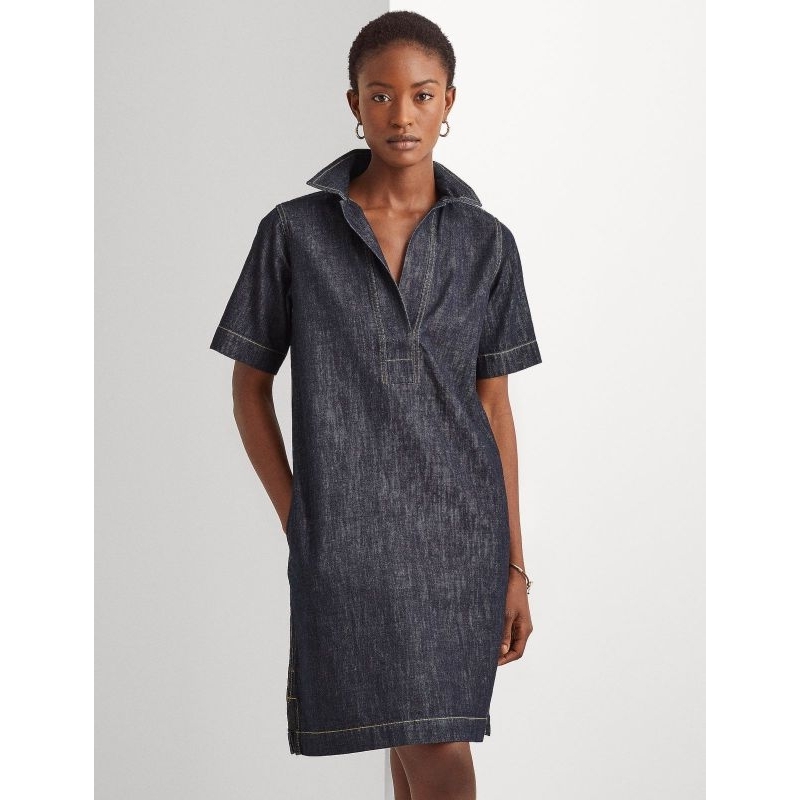 Raphla*ren denim tunic dress