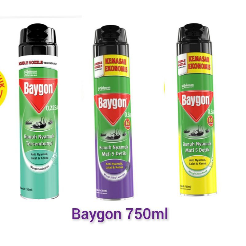 Baygon aerosol 750ml