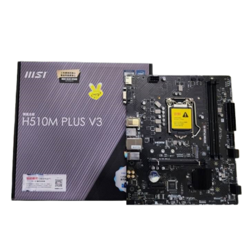 MSI Motherboard H510M PLUS V3 Intel LGA 1200 DDR4 - Motherboard Intel