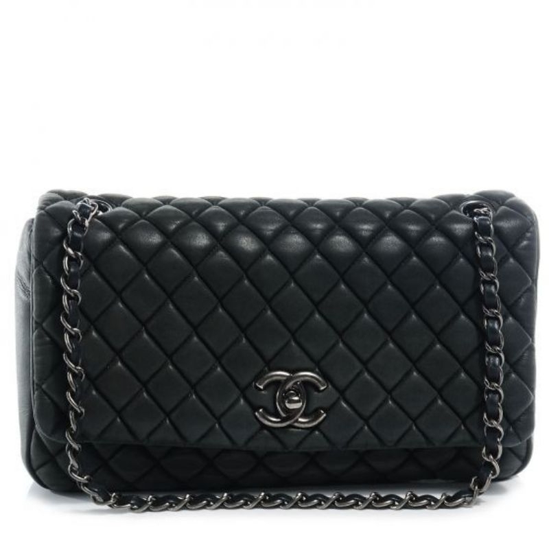 CHANEL CAVIAR MAXI DOUBLE FLAP BAG