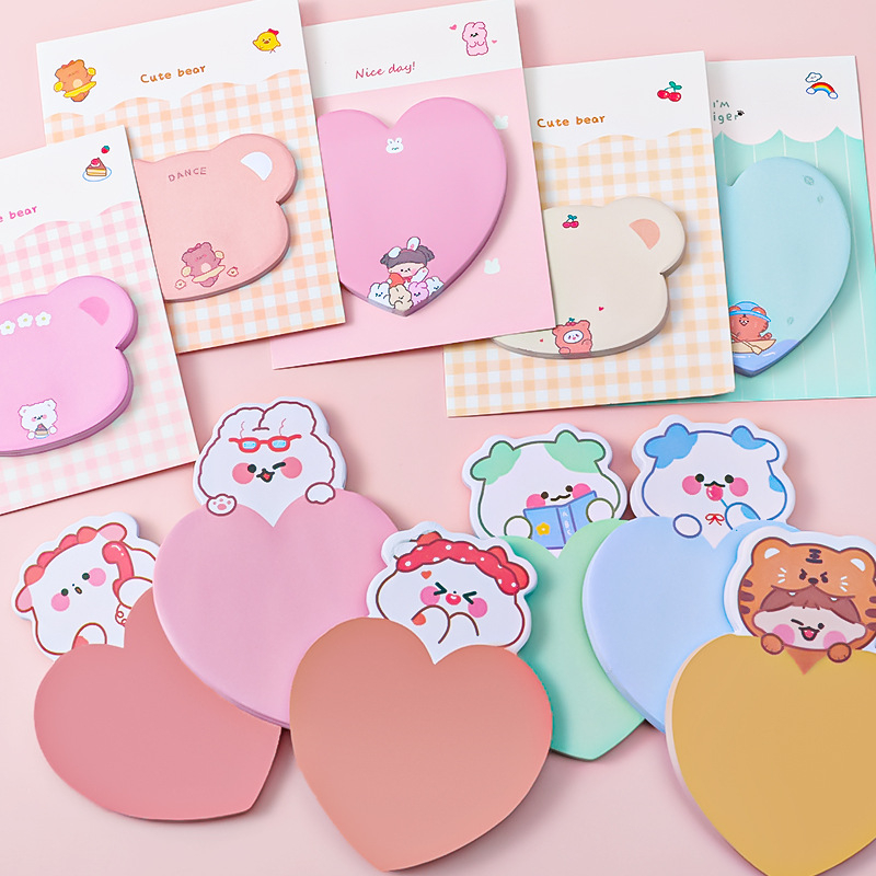 

STICKY NOTES MEMO BENTUK LOVE BEAR