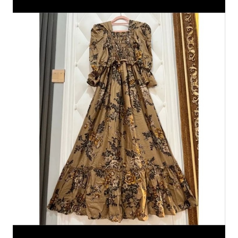Dress wanita smook depan belakang