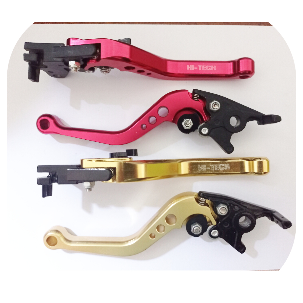 Handle tuas rem cnc Hi-Tech hi tech hitech Honda Vario, Beat Non ABS sepasang