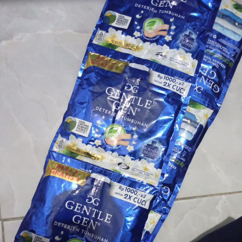 gentle gen 16 sachet 1renceng