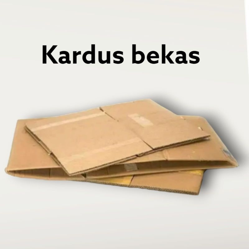 

Kardus bekas