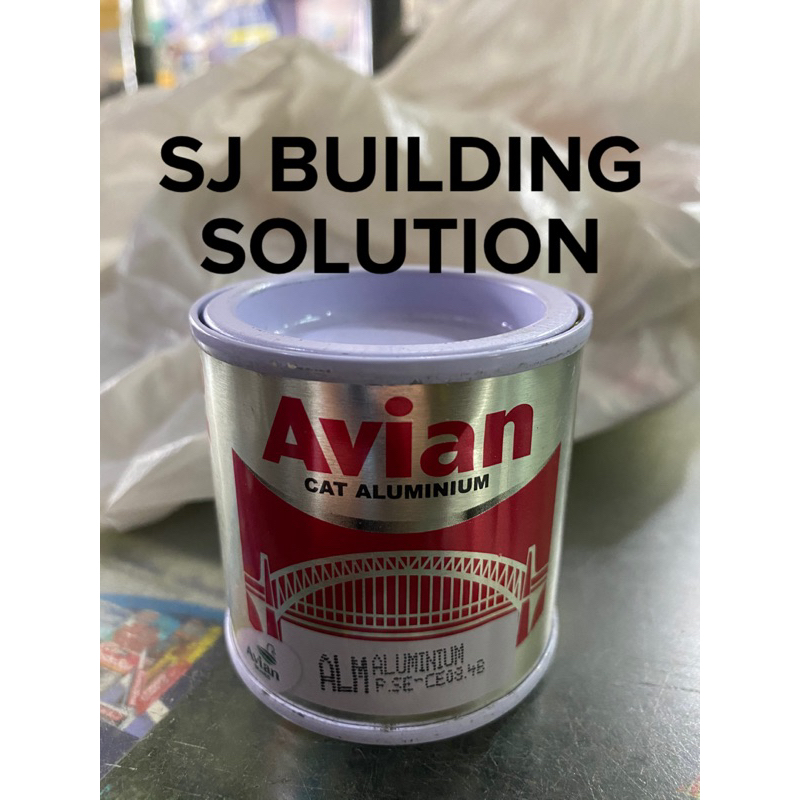 Avian Cat Aluminium / Bron Perak 100 cc kecil 100cc