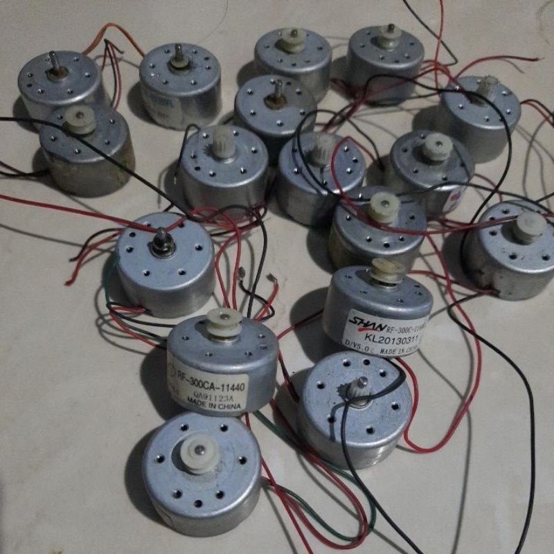 dinamo bekas dvd kecil rf300 6v