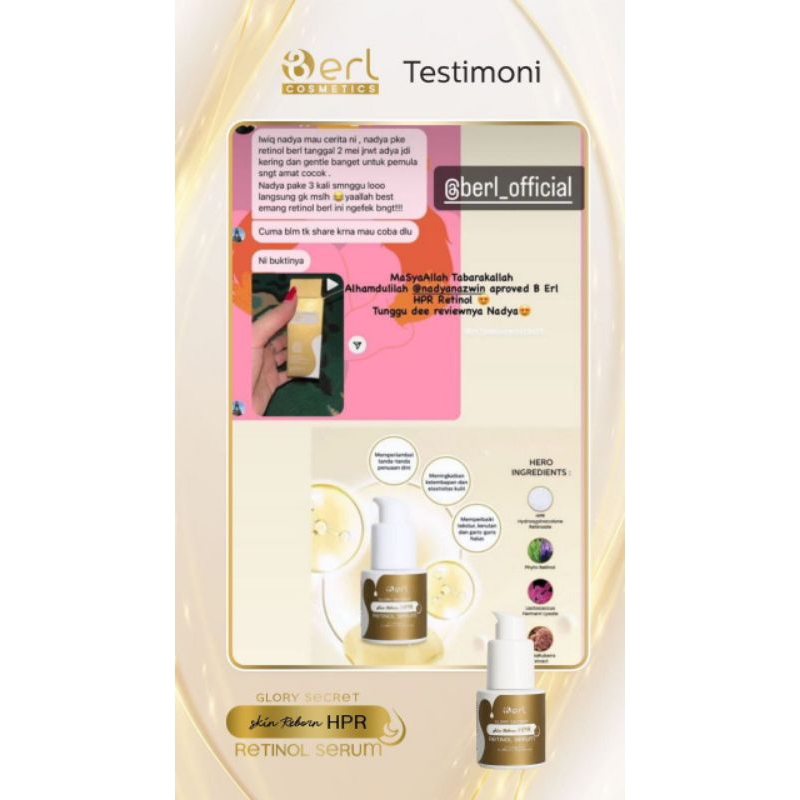 Berl RetinolSerum/serum Wajah