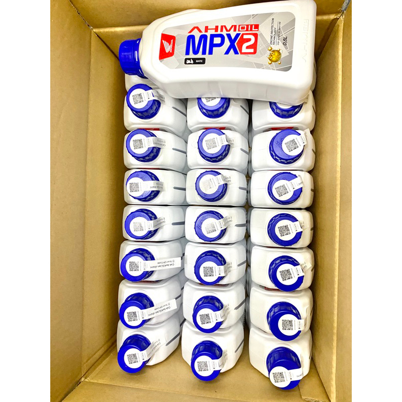 PROMO PAKET RESELLER OLI MOTOR ( AHM MPX2 0,8L ) ORIGINAL 100% BER BARCODE