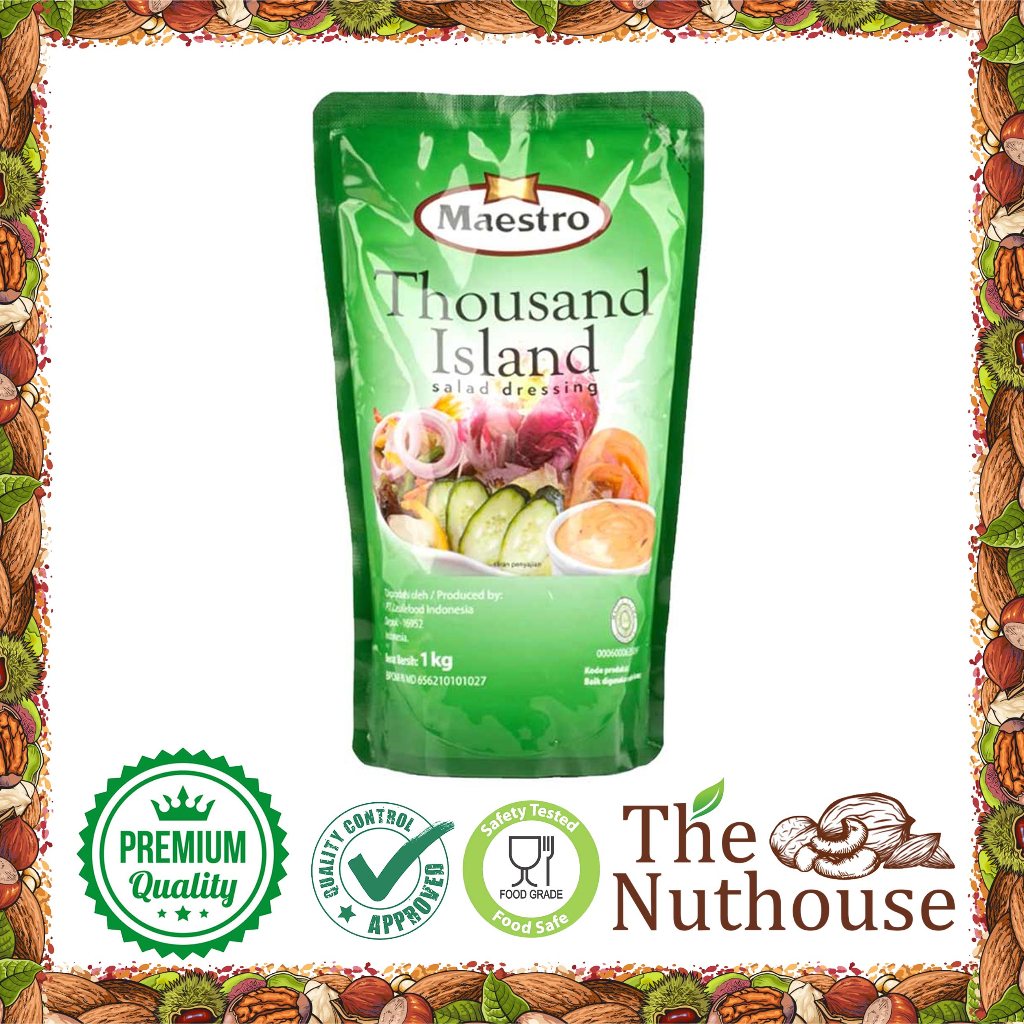 

Maestro THOUSAND ISLAND / Saos Salad Dressing Original 1kg [Halal]