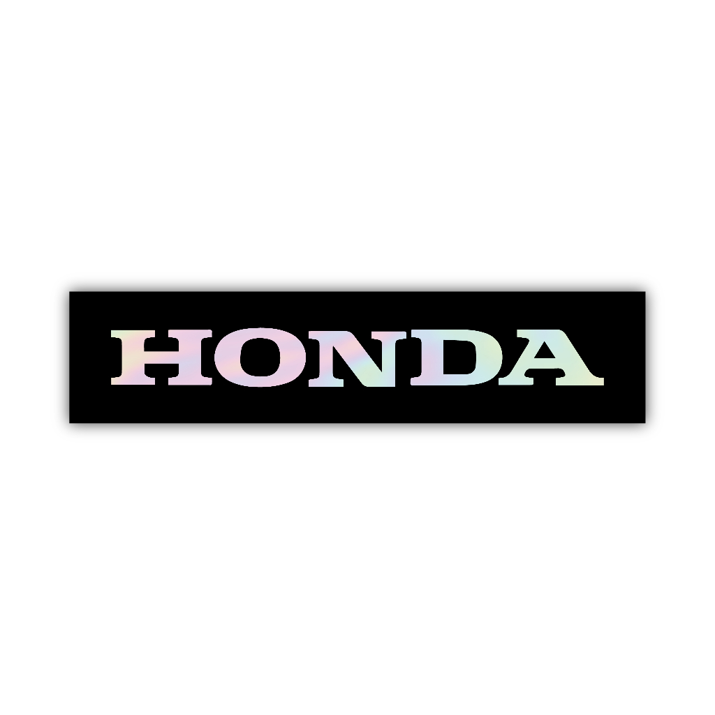 

sticker honda, stiker hologram satuan- Z037