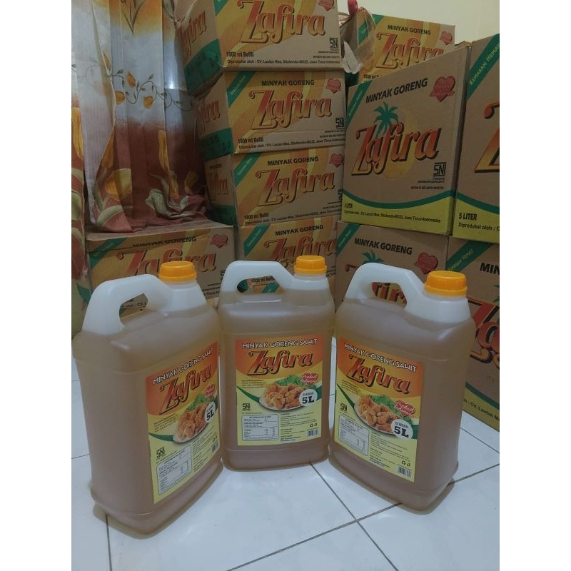 

Minyak zafira jurigen 5liter.
