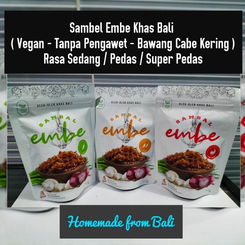 

Sambal Embe Khas Bali 60gr