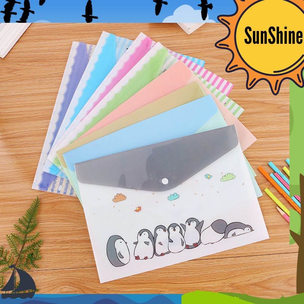 

✨ Sunshine Fancy ✨ Map Plastik A4 Cute Animal MF0005