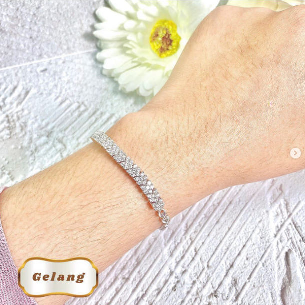 Elco Jewellery - Gelang Berlian Eropa F Vvs | GBRT-00112SH Berkualitas dan Bergaransi