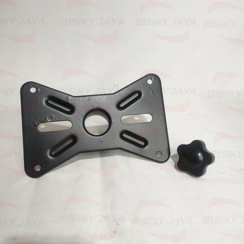 Dudukan Stand Speaker Besi Topi Stand speaker full besi / Tatakan stand speaker bahan besi