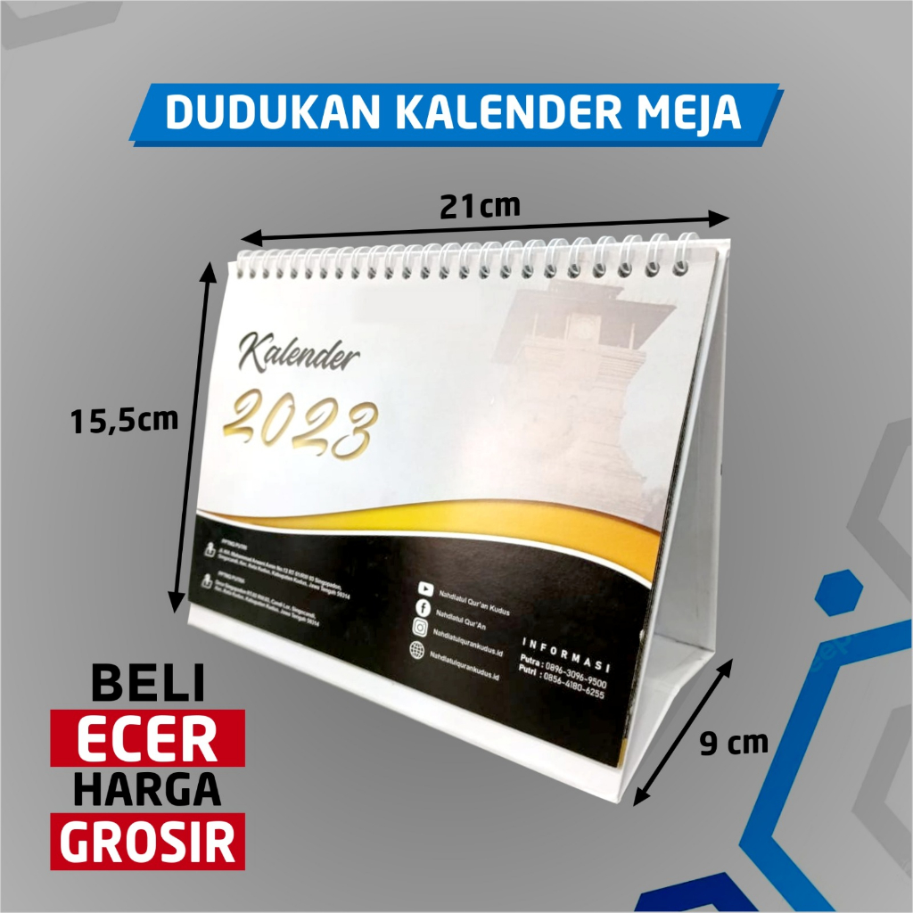 

Dudukan Kalender Meja