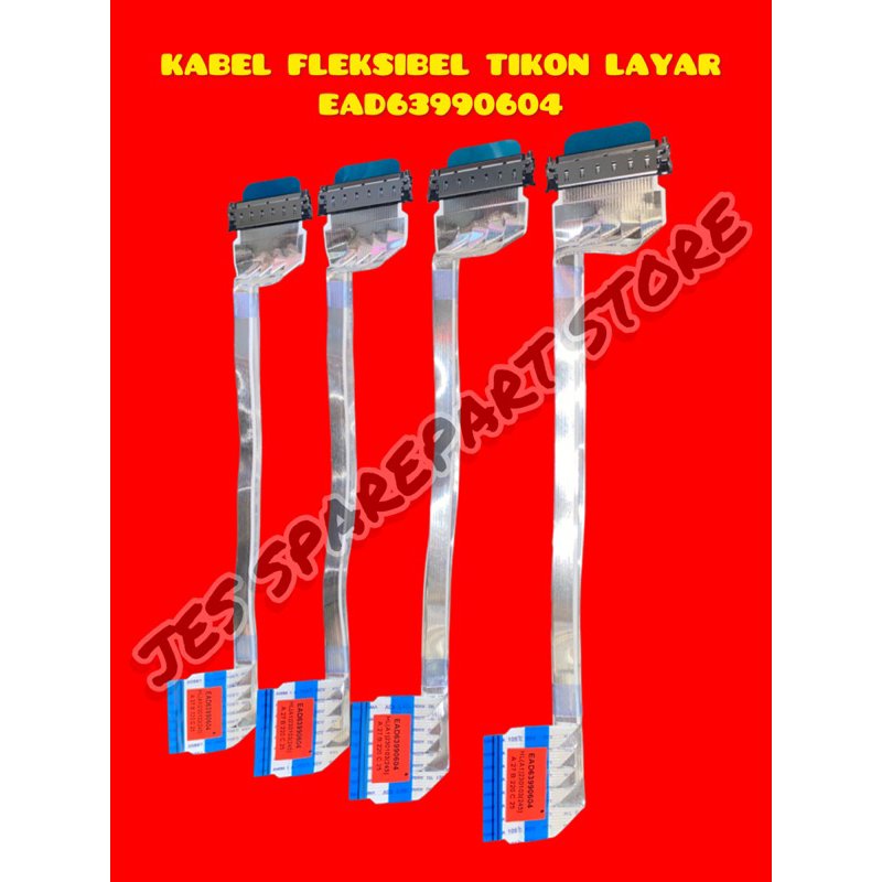 KABEL LVDS / KABEL FLEKSIBEL / KABEL LAYAR / PANEL TV LED LG 24 29 32 INCH EAD64990604 ORIGINAL