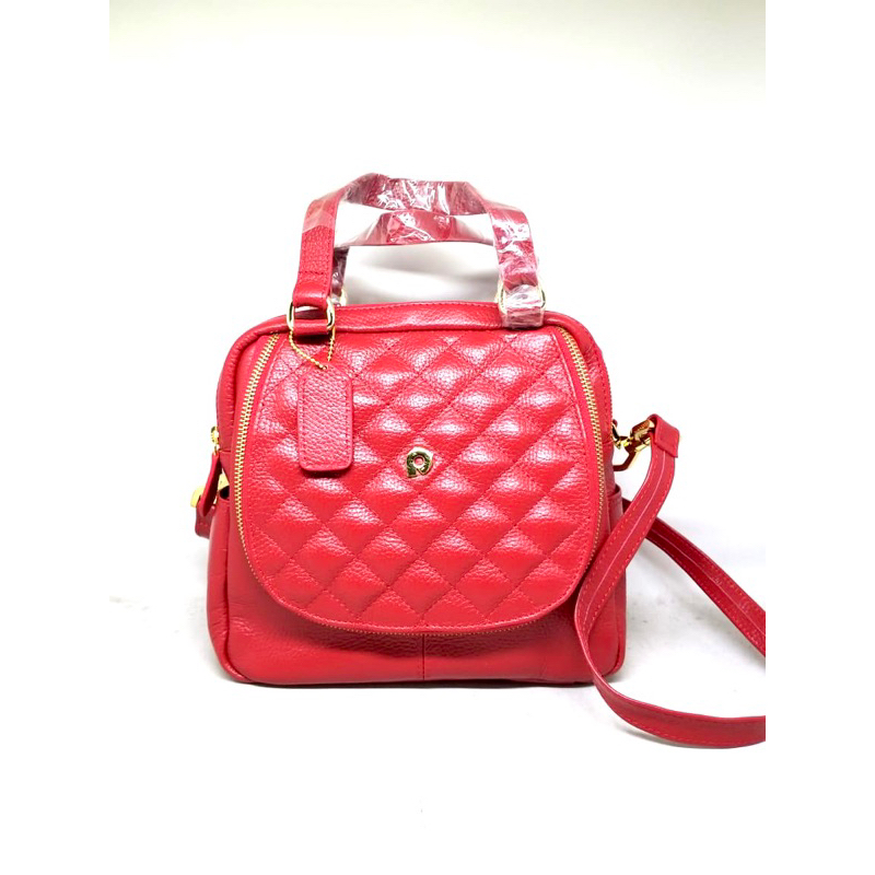 Tas kulit papillon K3397