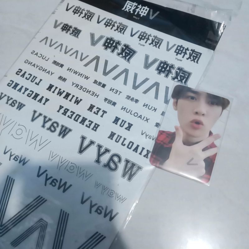 PC KUN WAYV TATTO MD ANNIVERSARY WAY V MERCH